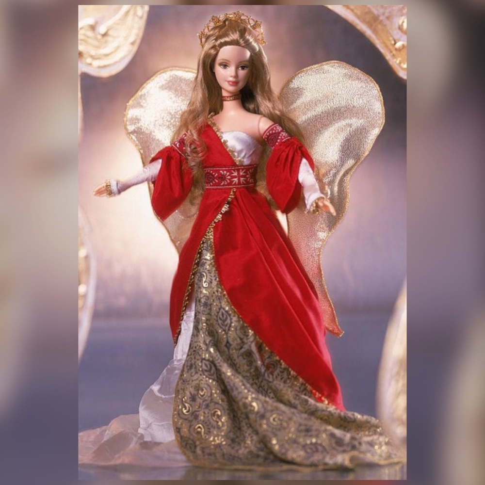 ❣️BARBIE • Holiday Angel Barbie Doll